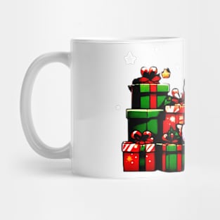 Happy Kawaii Santa Claus 01 Mug